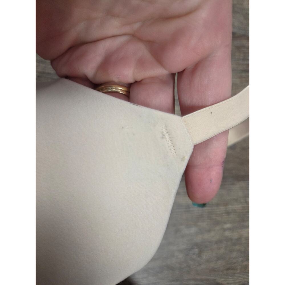 Soma Enbliss Wireless Bra Women 36C Tan Padded Seamless Lingerie - Picture 2 of 4